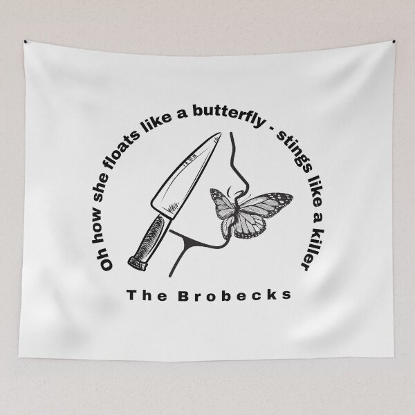 Item preview, Floats like a butterfly, stings like a killer designed and sold by samthestarkid.