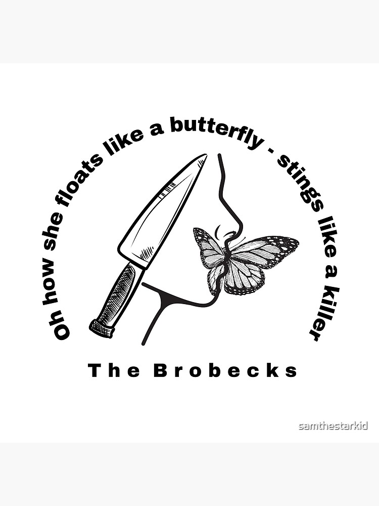 "Floats like a butterfly, stings like a killer" Poster by samthestarkid