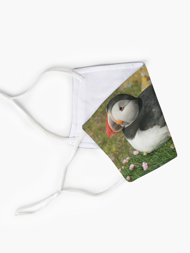 Alternate view of Puffin in the pinks Mask