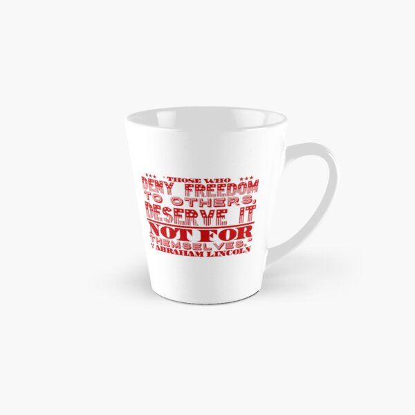 Item preview, “Those who deny freedom to others, deserve it not for themselves.” – Abraham Lincoln designed and sold by GetTomsTees.