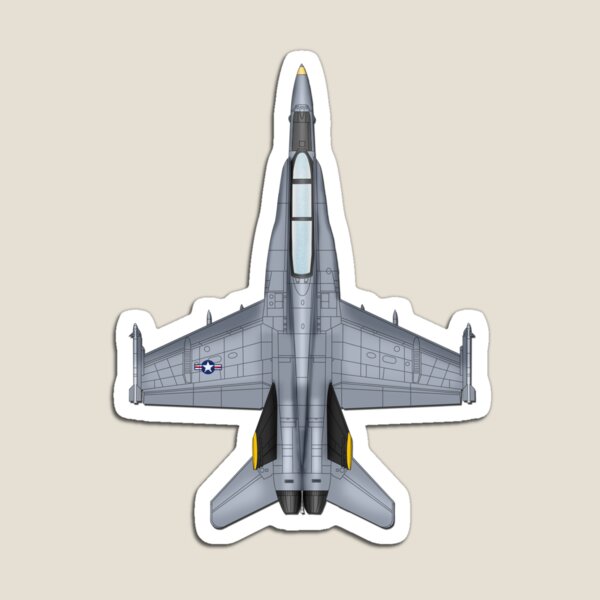 Vista previa del artículo con la obra «El FA-18 Hornet», diseñado y vendido por rogue-design.