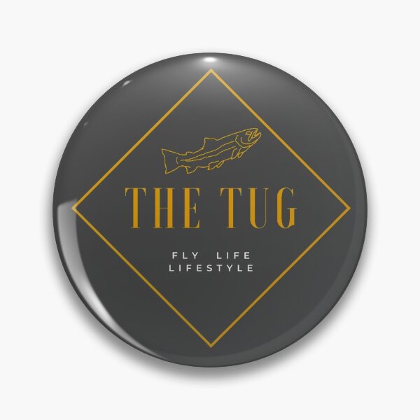 Item preview, The Tug Fly Fishing Trout Graphic designed and sold by FlyLifeApparel.