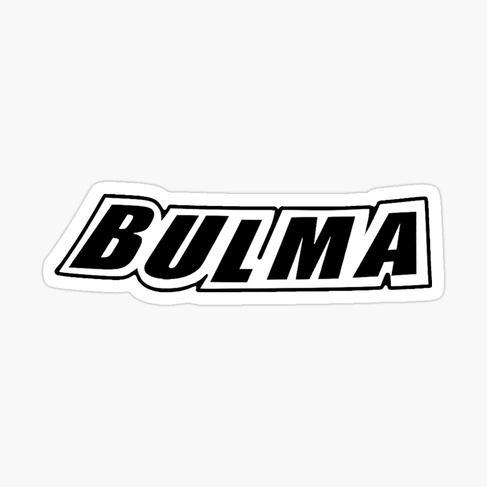 Bulma Classic Dragonball Shirt Text Word