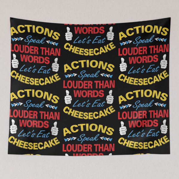 Item preview, Actions Speak Louder Than Words designed and sold by MoonsmileProd.