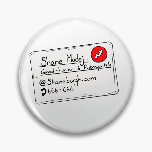 Item preview, Shane Madej Business Card Buzzfeed Unsolved Inspired Print designed and sold by veeebles.