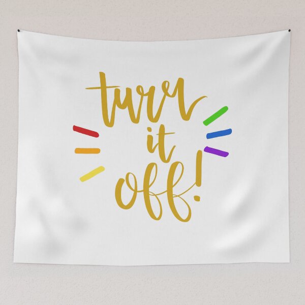 Item preview, Turn it Off - Book of Mormon designed and sold by sugarsongart.