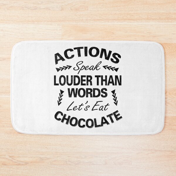 Item preview, Actions Speak Louder Than Words designed and sold by MoonsmileProd.