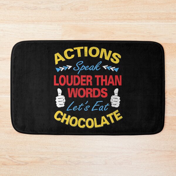 Item preview, Actions Speak Louder Than Words designed and sold by MoonsmileProd.