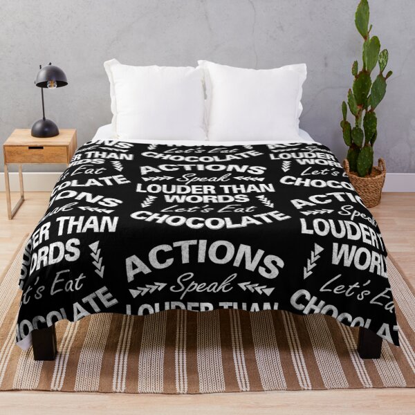 Item preview, Actions Speak Louder Than Words designed and sold by MoonsmileProd.