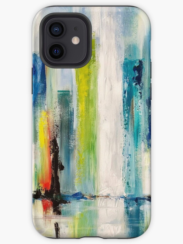 iPhone Case, Abstract Cityscape Reflected designed and sold by Char Mason