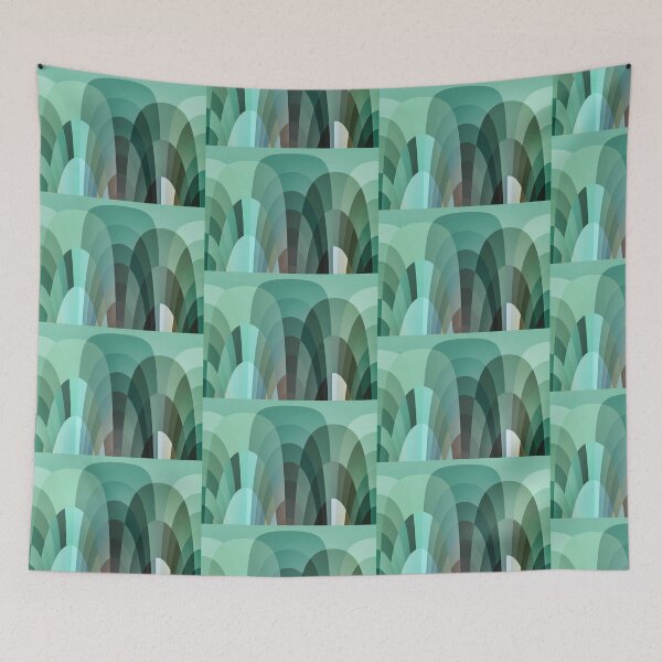 Item preview, Tropical Mounds Abstract designed and sold by Kathy K. McClellan.