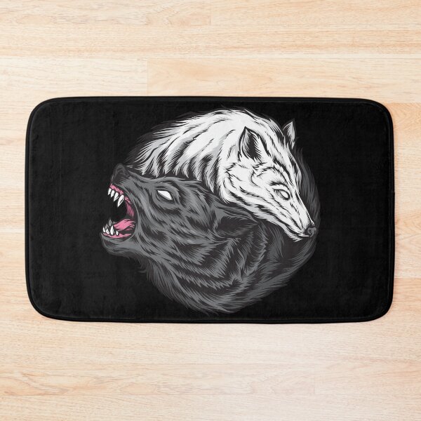 Item preview, Wolves Forming Ying Yang | Good Vs Evil designed and sold by ozumdesigns.