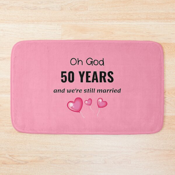Item preview, 50th Anniversary Gift Wedding Funny for Him or Her designed and sold by TheGreekGuy.
