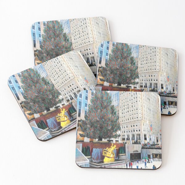 Item preview, New York during Christmas designed and sold by AnnaAndVibes.