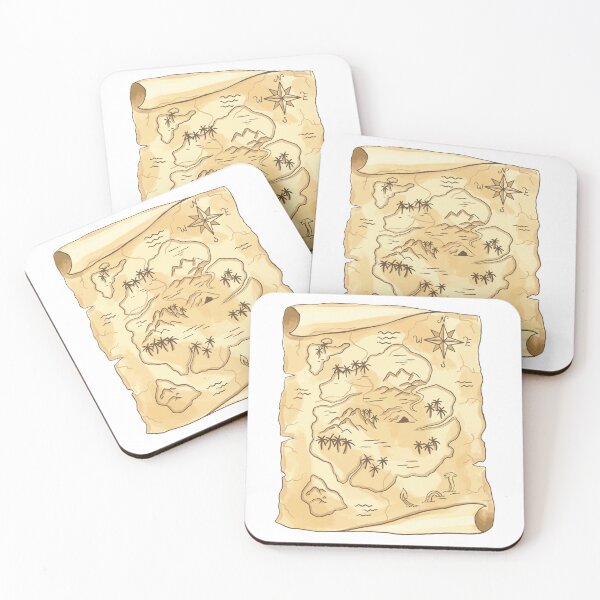 Item preview, treasure map designed and sold by ArtOfCopenhagen.