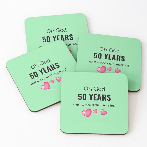 Item preview, 50th Anniversary Gift Wedding Funny for Him or Her designed and sold by TheGreekGuy.
