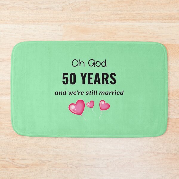 Item preview, 50th Anniversary Gift Wedding Funny for Him or Her designed and sold by TheGreekGuy.