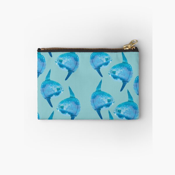 Item preview, Cute Watercolor Mola Mola Sunfish - Blue designed and sold by TheRainbowRoom.
