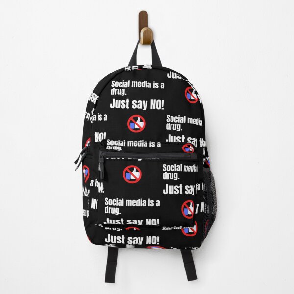 Item preview, Social Media is a Drug. Just Say No! designed and sold by WhimsicaliTee.