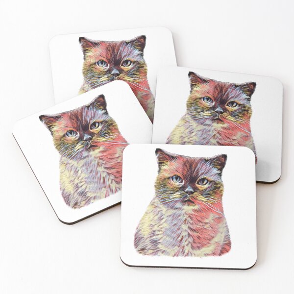 Item preview, Psychedelic Cat Judging Us All designed and sold by Dorkification.