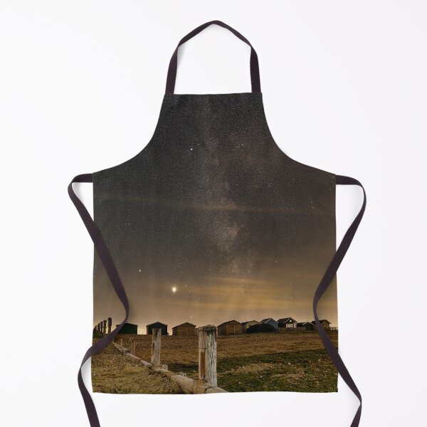 Item preview, whitstable seaslater beach huts at night designed and sold by rogerstanger.