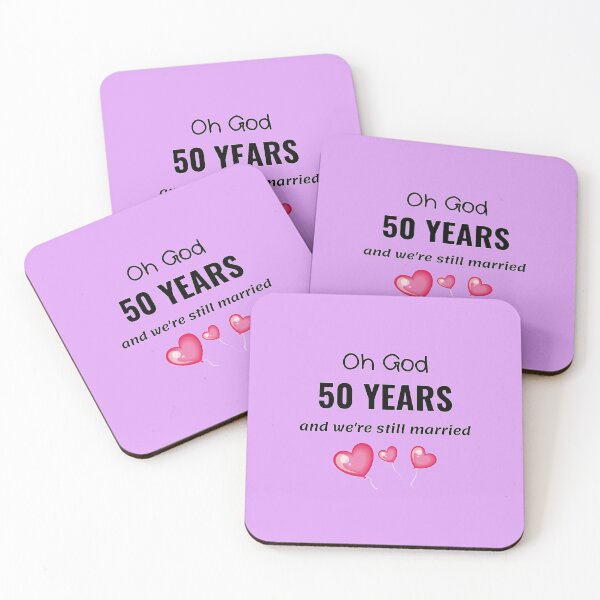 Item preview, 50th Anniversary Gift Wedding Funny for Him or Her designed and sold by TheGreekGuy.