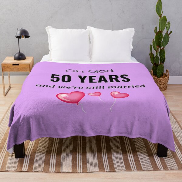 Item preview, 50th Anniversary Gift Wedding Funny for Him or Her designed and sold by TheGreekGuy.