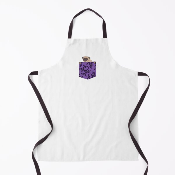 Item preview, Pug in a Pocket (Haunted Purple) designed and sold by phabbyhowell.