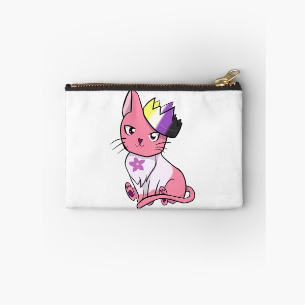 Item preview, Sapphic Non-Binary Pride Cat designed and sold by LunarDoodles.