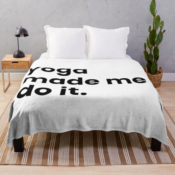 Item preview, Yoga Made Me Do It designed and sold by namaste-you.