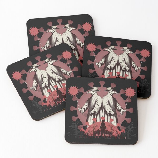 Item preview, Flatten The Herd Angels designed and sold by TheCovietUnion.