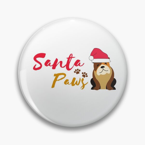 Item preview, Santa Paws Christmas Dog designed and sold by fantasticpud.