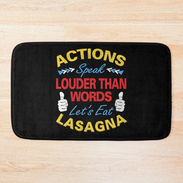 Item preview, Actions Speak Louder Than Words designed and sold by MoonsmileProd.