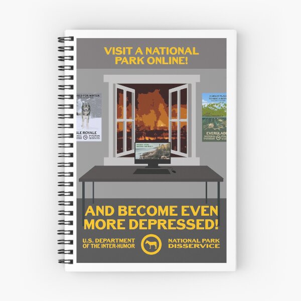 Item preview, Visit a National Park Online And Become Even More Depressed designed and sold by mp2262.