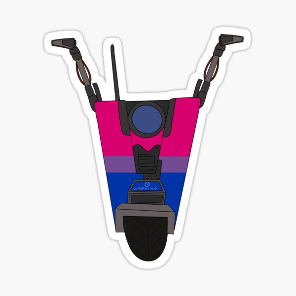 Vista previa del artículo con la obra «Tonterías sobre el orgullo bisexual en Borderlands», diseñado y vendido por CaptainShivers.