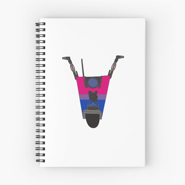Item preview, Borderlands Bi Pride Claptrap designed and sold by CaptainShivers.