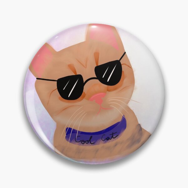 Item preview, Cool Cat wearing sunglasses designed and sold by Gabrielle Freitas.