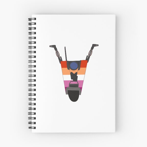 Item preview, Borderlands Lesbian Pride Claptrap designed and sold by CaptainShivers.