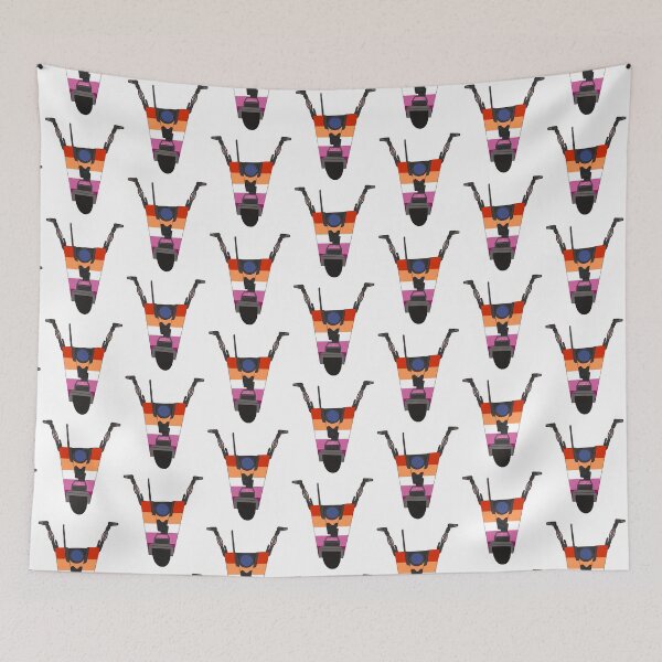 Item preview, Borderlands Lesbian Pride Claptrap designed and sold by CaptainShivers.