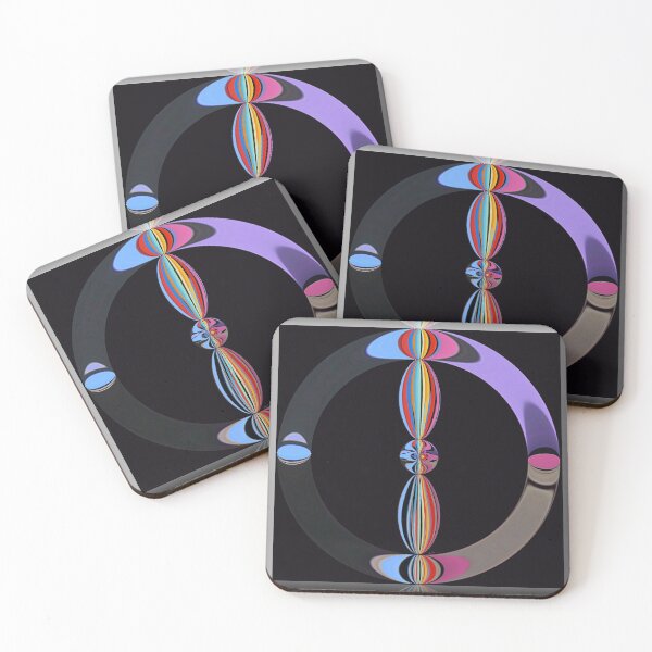 Item preview, Colorful Abstract Spindle designed and sold by Kathy K. McClellan.