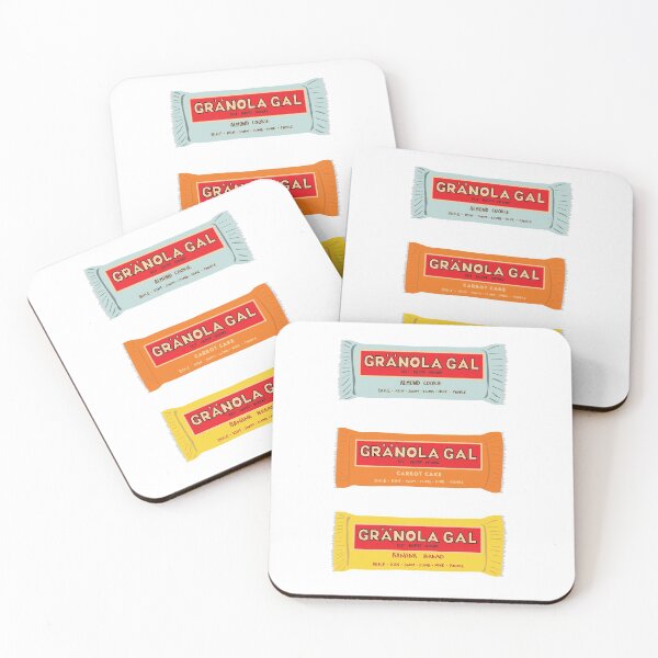Item preview, LaraBar x Granola Gal Sticker Pack (3) designed and sold by granola-gal.