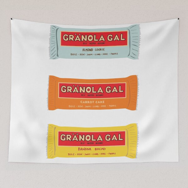 Item preview, LaraBar x Granola Gal Sticker Pack (3) designed and sold by granola-gal.