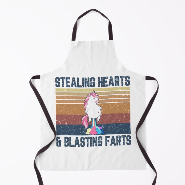 Item preview, Unicorn stealing hearts and blasting farts designed and sold by BrandyKrat.