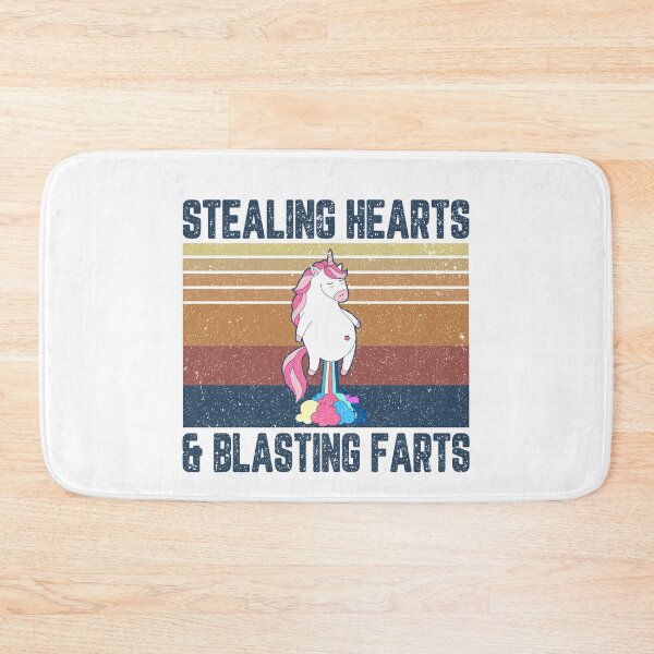 Item preview, Unicorn stealing hearts and blasting farts designed and sold by BrandyKrat.