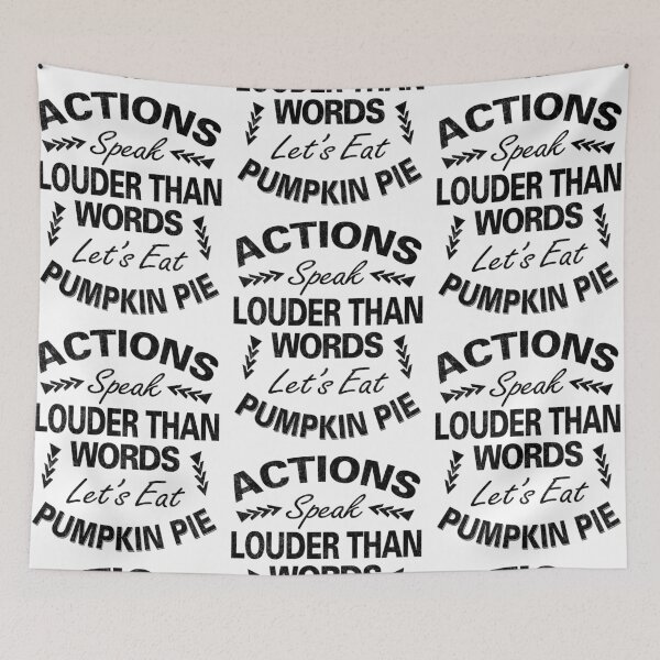 Item preview, Actions Speak Louder Than Words designed and sold by MoonsmileProd.