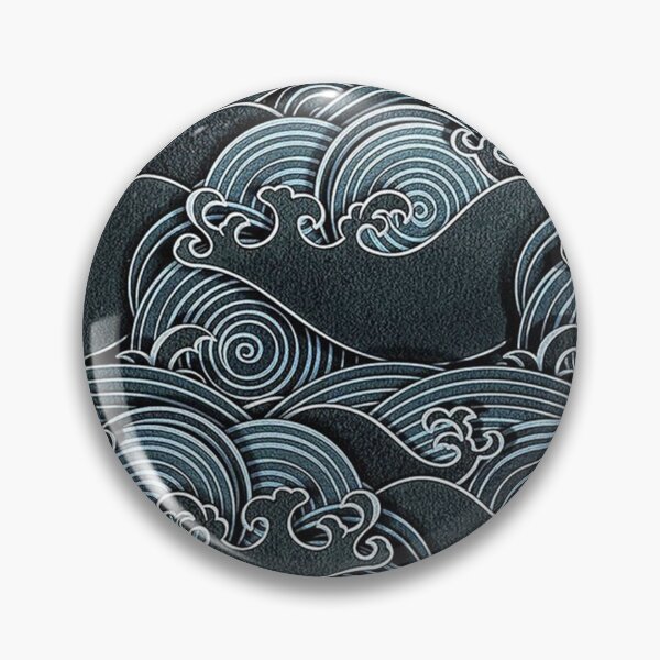 Item preview, Patrón coreano ondas oscuras designed and sold by Kdramaspot.