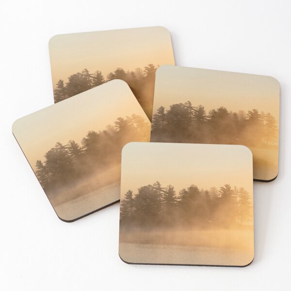 Item preview, Sunrise at Grundy Lake | Warmth designed and sold by MadPatter.