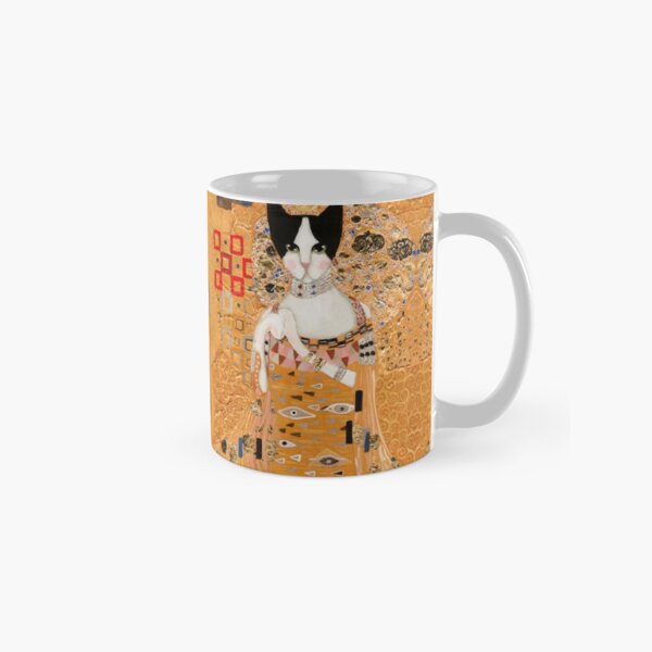 Klimt Cat Mug classique