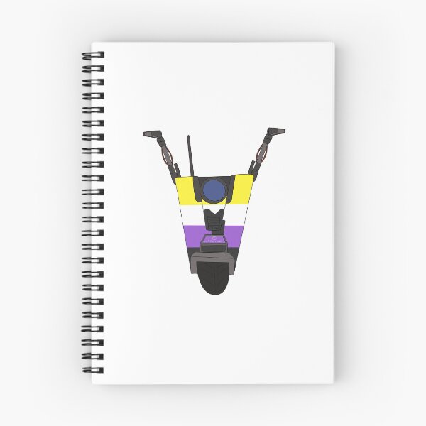 Item preview, Borderlands Non Binary Pride Claptrap designed and sold by CaptainShivers.