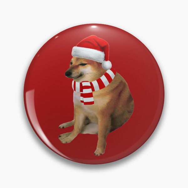 Item preview, Cheems Doge Christmas designed and sold by DonatasSab.